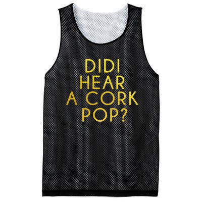 Didi Hear A Cork Pop Mesh Reversible Basketball Jersey Tank