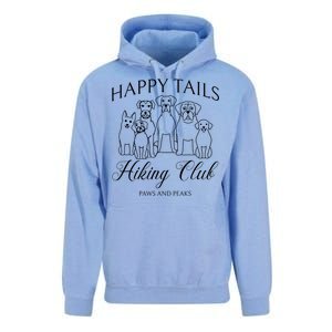 Dog Hiking Adventure Club Mountain Outdoors Unisex Surf Hoodie