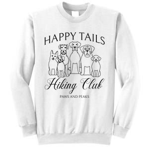 Dog Hiking Adventure Club Mountain Outdoors Sweatshirt