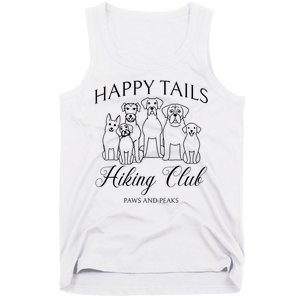 Dog Hiking Adventure Club Mountain Outdoors Tank Top