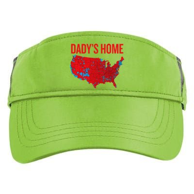 DaddyS Home Accurate Map Of 2024 Election Results Graphic Adult Drive Performance Visor