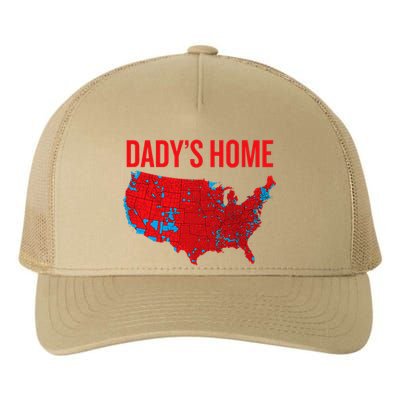 DaddyS Home Accurate Map Of 2024 Election Results Graphic Yupoong Adult 5-Panel Trucker Hat