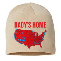 DaddyS Home Accurate Map Of 2024 Election Results Graphic Sustainable Beanie