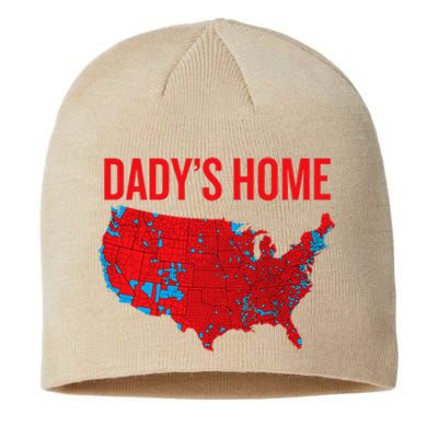 DaddyS Home Accurate Map Of 2024 Election Results Graphic Sustainable Beanie