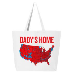 DaddyS Home Accurate Map Of 2024 Election Results Graphic 25L Jumbo Tote