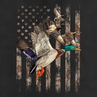 Duck Hunter American Flag Waterfowl Hunting Camouflage Adult Drive Performance Visor