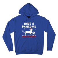 Dachshund Have A Pawsome Christmas Gift Hoodie