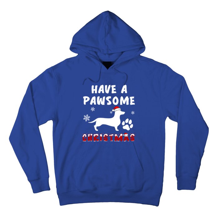 Dachshund Have A Pawsome Christmas Gift Hoodie