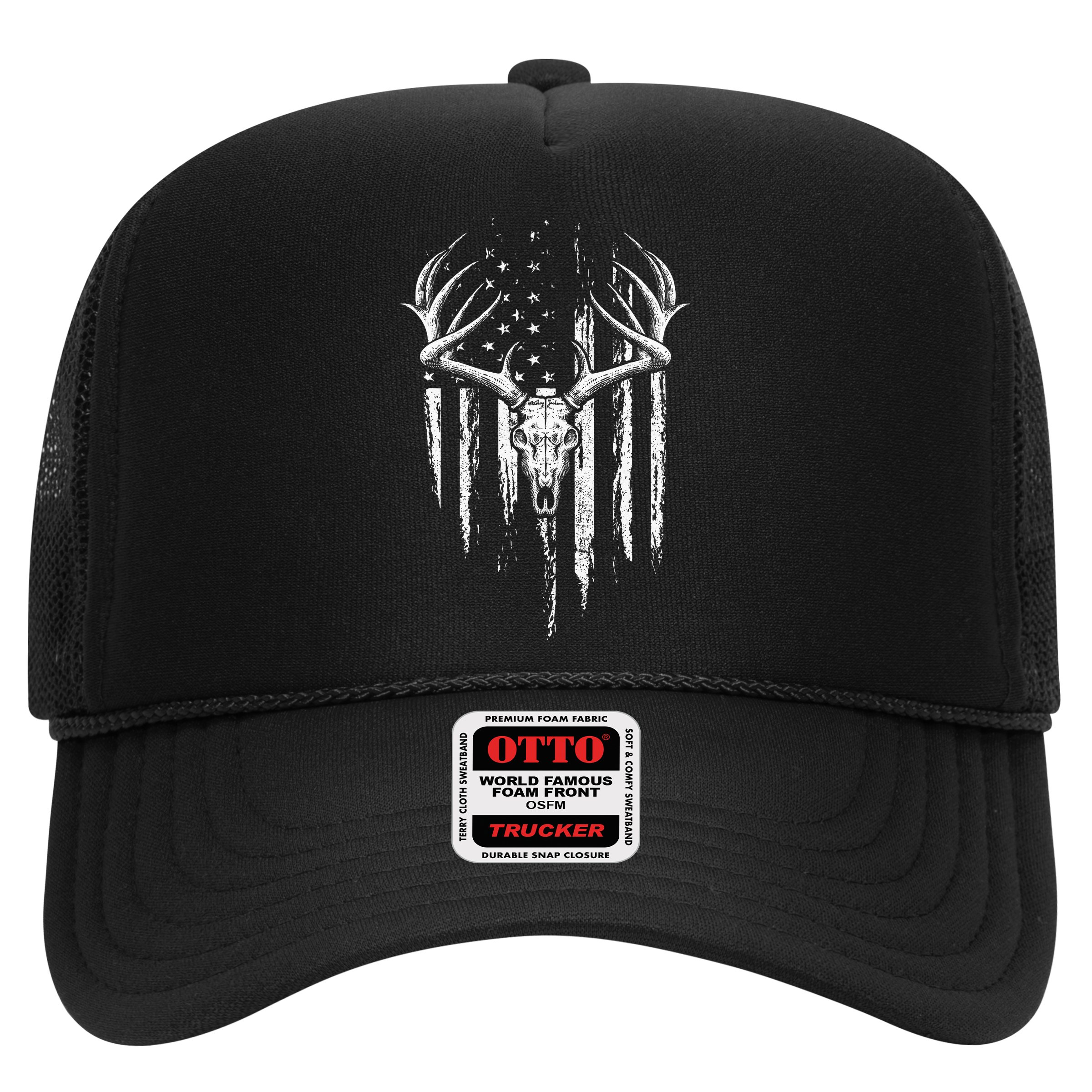 Deer Hunting American Flag Bowhunting Whitetail Bow Hunter Hat