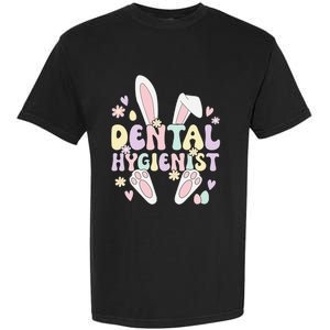 Dental Hygienist Bunny Dental Hygiene Easter Day Garment-Dyed Heavyweight T-Shirt