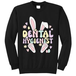 Dental Hygienist Bunny Dental Hygiene Easter Day Sweatshirt