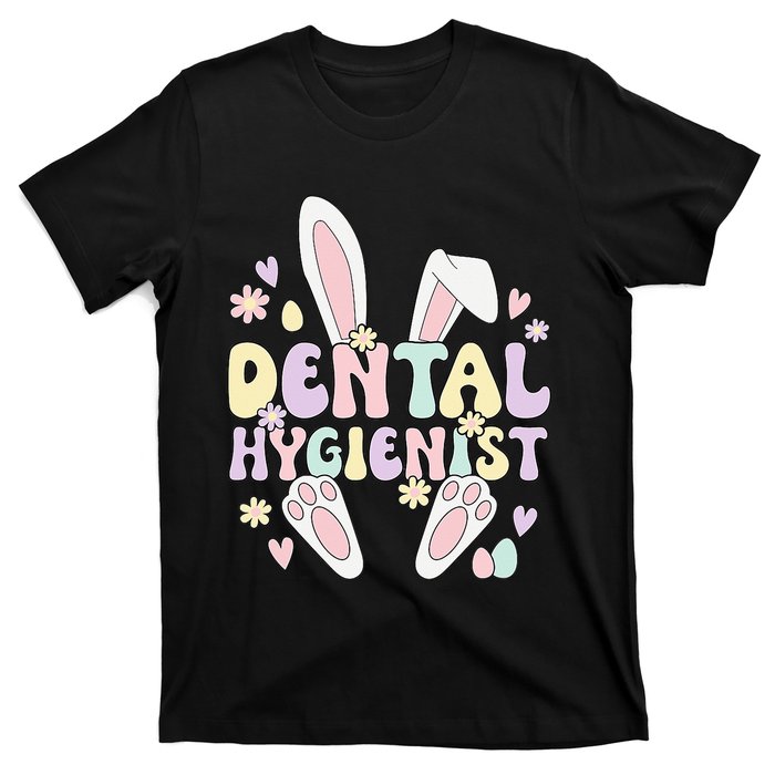 Dental Hygienist Bunny Dental Hygiene Easter Day T-Shirt