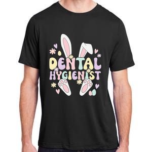 Dental Hygienist Bunny Dental Hygiene Easter Day Adult ChromaSoft Performance T-Shirt