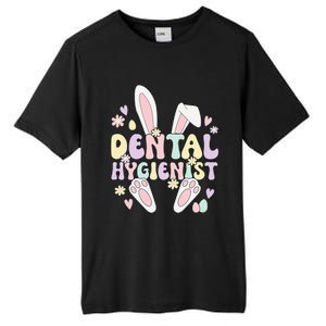 Dental Hygienist Bunny Dental Hygiene Easter Day Tall Fusion ChromaSoft Performance T-Shirt