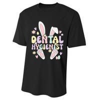 Dental Hygienist Bunny Dental Hygiene Easter Day Performance Sprint T-Shirt