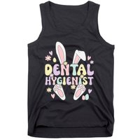 Dental Hygienist Bunny Dental Hygiene Easter Day Tank Top