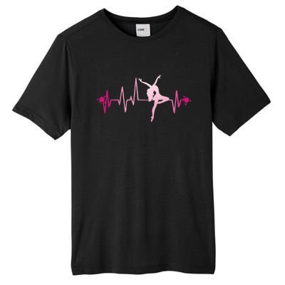 Dance Heart Beat Gift Dancing Dancer Ballet Gift Tall Fusion ChromaSoft Performance T-Shirt