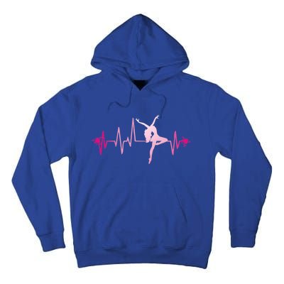 Dance Heart Beat Gift Dancing Dancer Ballet Gift Tall Hoodie