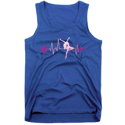 Dance Heart Beat Gift Dancing Dancer Ballet Gift Tank Top