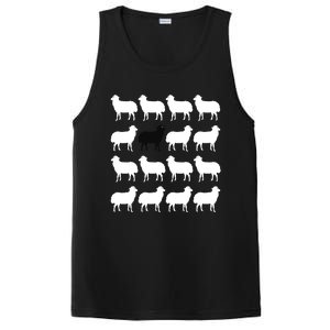 Diana Holiday Black Sheepp Memorabilia Gift PosiCharge Competitor Tank