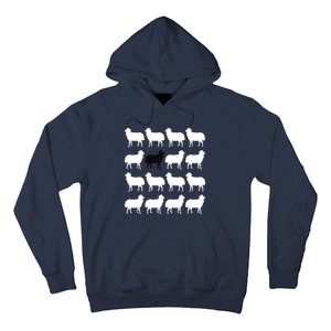 Diana Holiday Black Sheepp Memorabilia Gift Hoodie