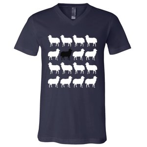 Diana Holiday Black Sheepp Memorabilia Gift V-Neck T-Shirt