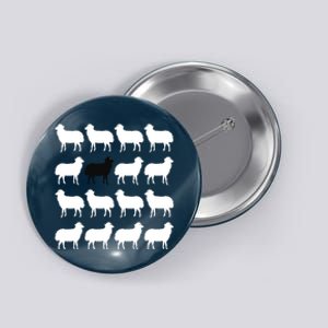 Diana Holiday Black Sheepp Memorabilia Gift Button