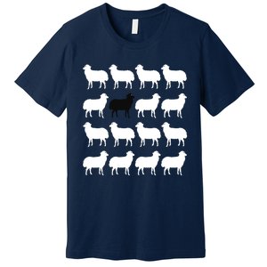 Diana Holiday Black Sheepp Memorabilia Gift Premium T-Shirt