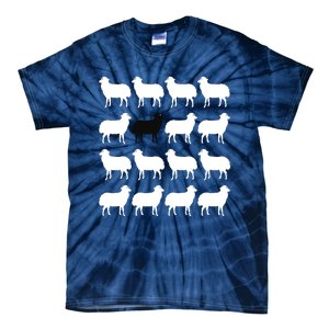 Diana Holiday Black Sheepp Memorabilia Gift Tie-Dye T-Shirt