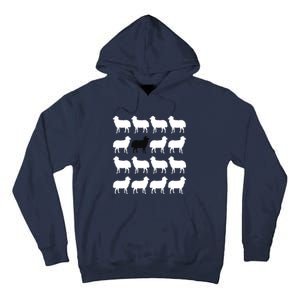 Diana Holiday Black Sheepp Memorabilia Gift Tall Hoodie