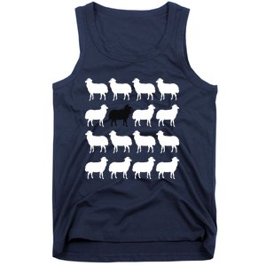 Diana Holiday Black Sheepp Memorabilia Gift Tank Top