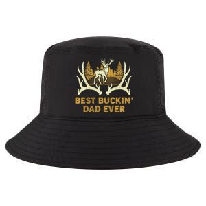 Deer Hunting Best Buckin Dad Ever Hunting Fathers Day Gift Cool Comfort Performance Bucket Hat