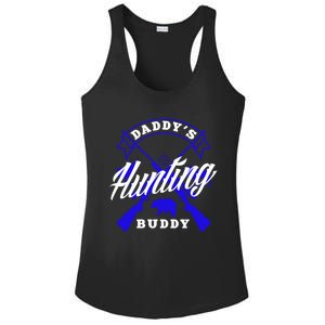 Daddys Hunting Buddy Father Son Matching Hunter Great Gift Ladies PosiCharge Competitor Racerback Tank