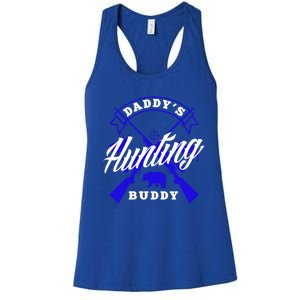 Daddys Hunting Buddy Father Son Matching Hunter Great Gift Women's Racerback Tank