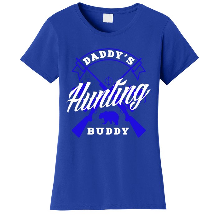 Daddys Hunting Buddy Father Son Matching Hunter Great Gift Women's T-Shirt