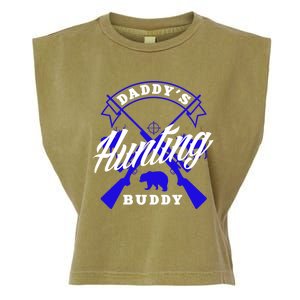 Daddys Hunting Buddy Father Son Matching Hunter Great Gift Garment-Dyed Women's Muscle Tee