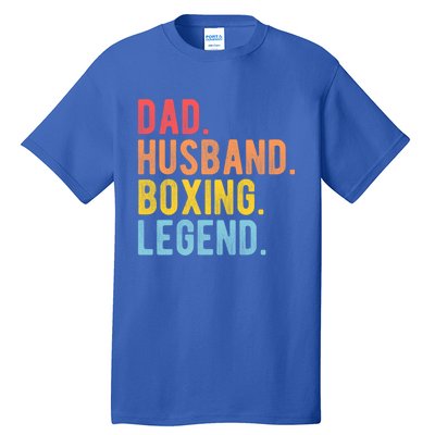 Dad Husband Boxing Legend Combat Sport Retro Boxer Dad Gift Tall T-Shirt