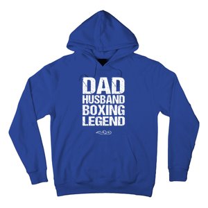 Dad Husband Boxing Legend Cool Gift Martial Arts Gift Hoodie