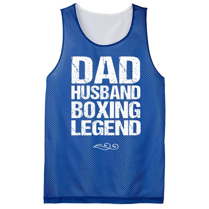 Dad Husband Boxing Legend Cool Gift Martial Arts Gift Mesh Reversible Basketball Jersey Tank