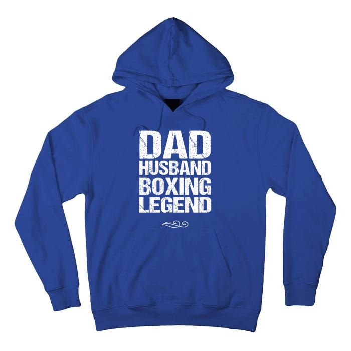 Dad Husband Boxing Legend Cool Gift Martial Arts Gift Tall Hoodie