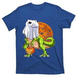 Dinosaur Halloween Boo Ghost Trex Gift T-Shirt