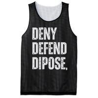 Dark Humor Boss Ceo Defend Deny Adult Like Mesh Reversible Basketball Jersey Tank