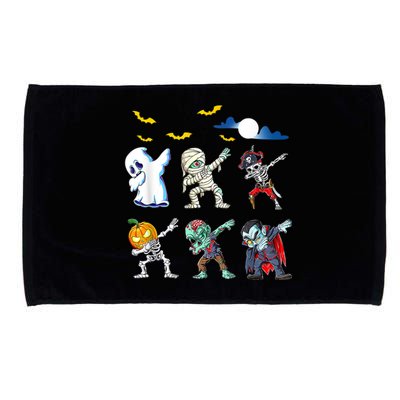 Dabbing Halloween Boys Skeleton Zombie Scary Pumpkin Mummy Microfiber Hand Towel