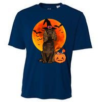 Dog Halloween Boykin Spaniel Jack O Lantern Pumpkin Cooling Performance Crew T-Shirt