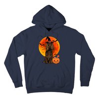 Dog Halloween Boykin Spaniel Jack O Lantern Pumpkin Hoodie