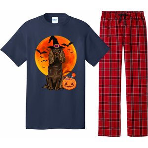 Dog Halloween Boykin Spaniel Jack O Lantern Pumpkin Pajama Set