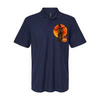 Dog Halloween Boykin Spaniel Jack O Lantern Pumpkin Softstyle Adult Sport Polo