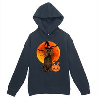 Dog Halloween Boykin Spaniel Jack O Lantern Pumpkin Urban Pullover Hoodie