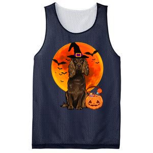 Dog Halloween Boykin Spaniel Jack O Lantern Pumpkin Mesh Reversible Basketball Jersey Tank