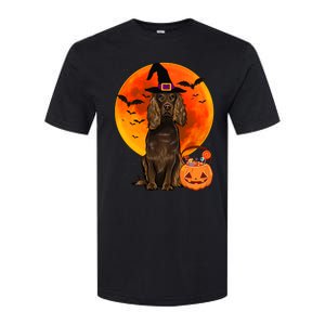 Dog Halloween Boykin Spaniel Jack O Lantern Pumpkin Softstyle CVC T-Shirt